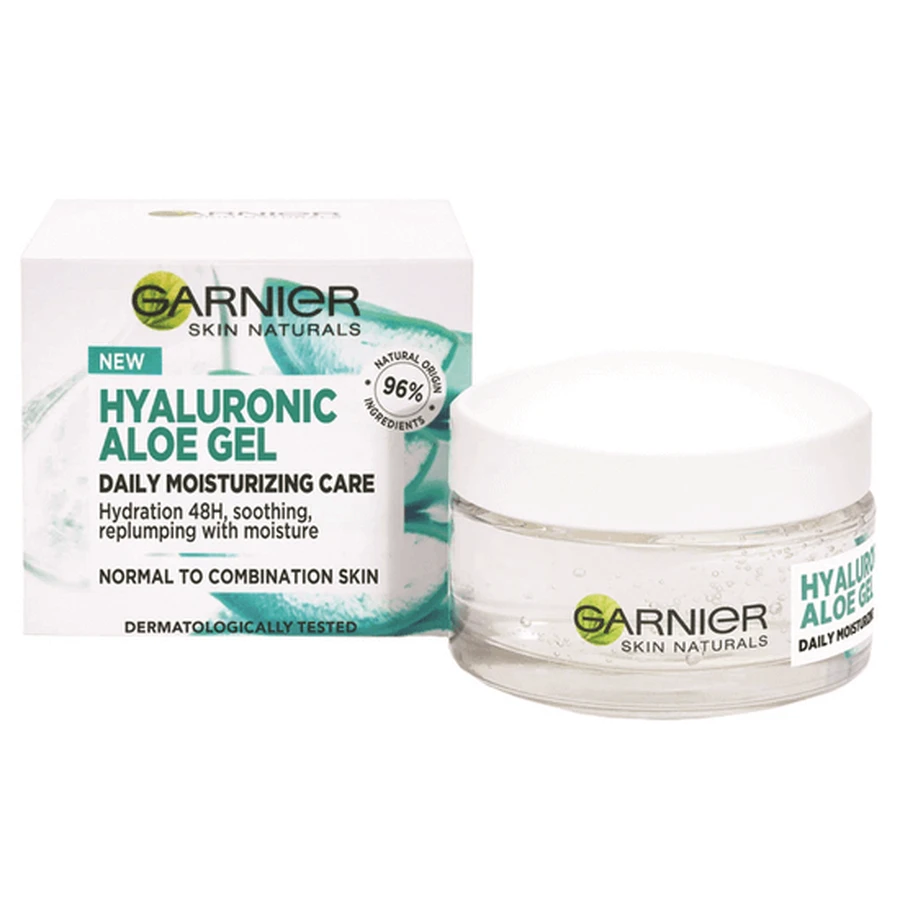 Skin Naturals Гиалуроновый гель для увлажнения кожи с алоэ, 50 мл, Garnier: цены и характеристики