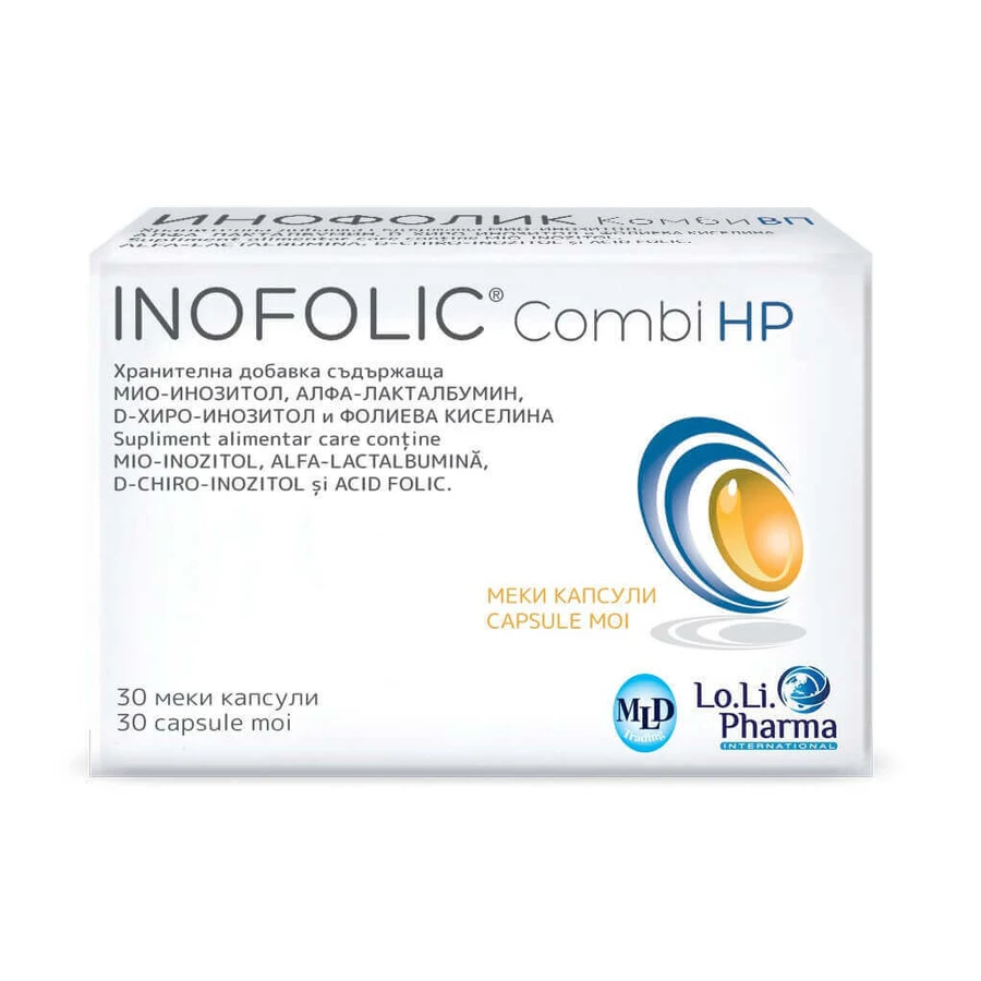 Інофолік Комбі НР Lo Li Pharma Inofolic Combi HP, 30 м'яких капсул: ціни та характеристики