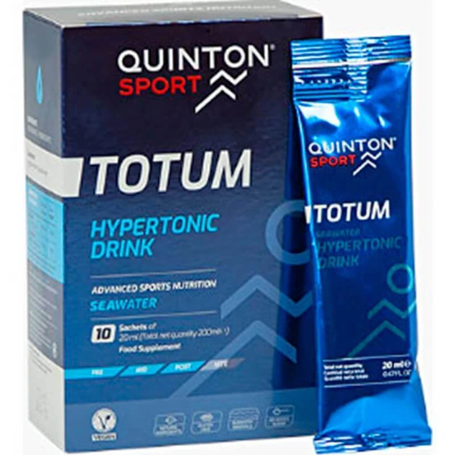 Тотум Спорт, 10 пакетиків по 20 мл, Quinton Laboratories: ціни та характеристики