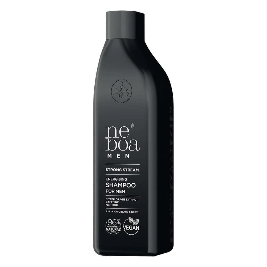 Шампунь Natural Energising Shampoo для мужчин, Сильный поток, 300 мл, Neboa: цены и характеристики