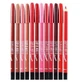 Набір з 12 олівців для губ, Макіяж, Mm Cosmetics, SuperMatte