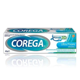 Corega Ultra Fixation клейкий крем для зубных протезов, 40 г, гск