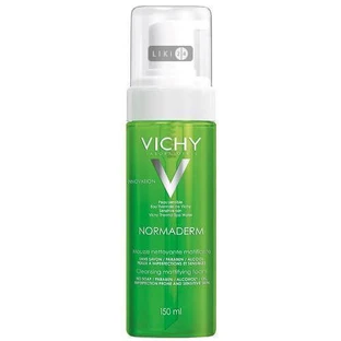 Очищаюча матуюча пінка Vichy Normaderm для чутливої шкіри 150 мл