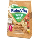 BoboVita Porcja Zbó злаково-овсяная каша 7 злаков, клубника-банан, молоко, без добавления сахара, после 8 месяцев, 210 г: цены и характеристики