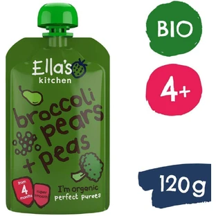 Ella's Kitchen Organic Груша, горох и брокколи 120 г