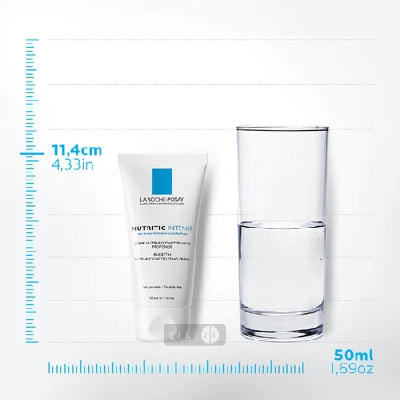 Крем для обличчя La Roche-Posay Nutritic Intense Поживний для сухої і дуже сухої шкіри обличчя, 50 мл: ціни та характеристики