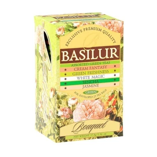 Чайний букет асорті, 25 пакетиків, Basilur