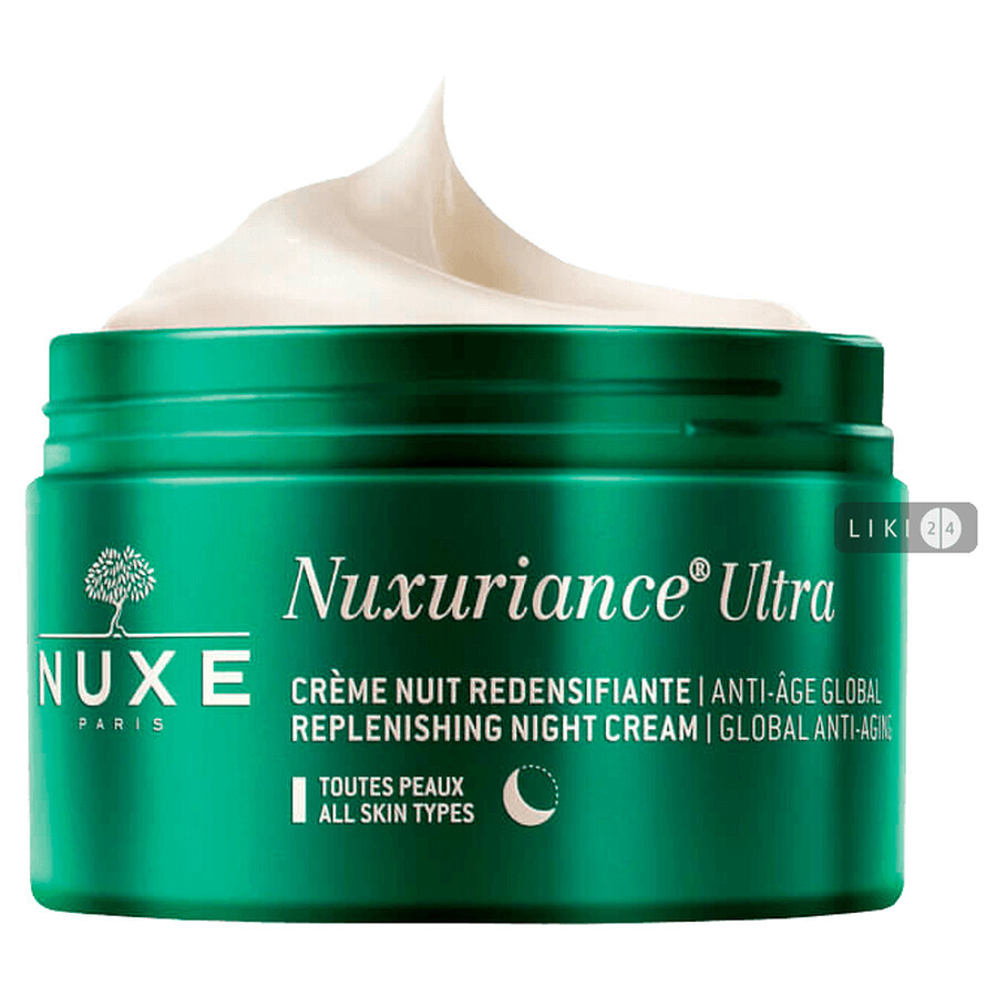 Крем для обличчя Nuxe Nuxuriance Ultra Нічний для всіх типів шкіри, 50 г: ціни та характеристики
