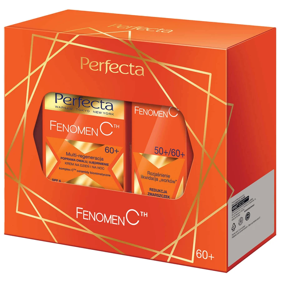 Набор Perfecta Fenomen C 60+, дневной и ночной крем, 50 мл + крем для век, 15 мл: цены и характеристики