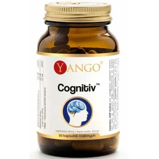 Когнітив (цитиколін, сопракс, бакопа, цинк) 60 капсул Yango