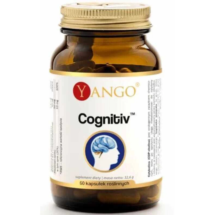 Когнітив (цитиколін, сопракс, бакопа, цинк) 60 капсул Yango: ціни та характеристики