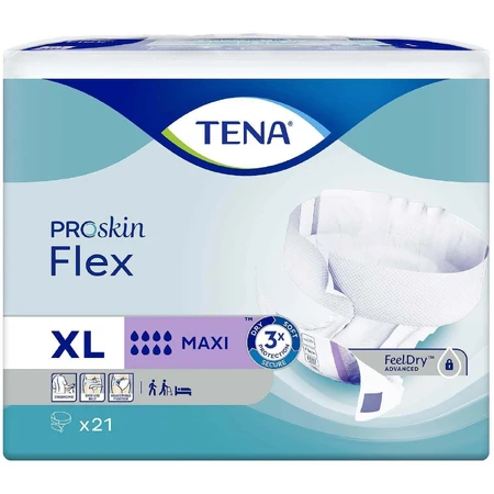 Впитывающие трусики Tena Flex Maxi Extra Large с быстрым высвобождением 21 шт.: цены и характеристики
