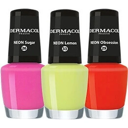 Лак для нігтів Dermacol Neon Fantasy №35 1×5 мл, лак для нігтів: ціни та характеристики