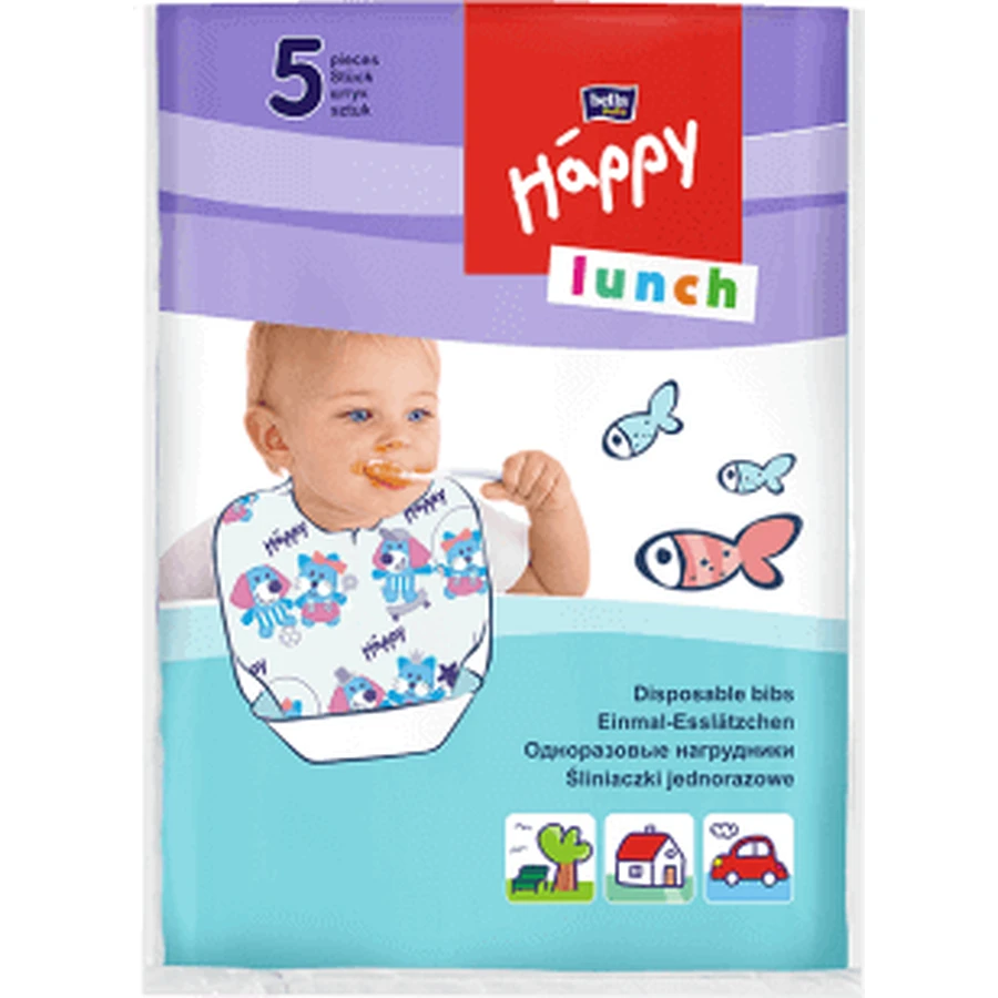 Одноразовий нагрудник Bella Happy 5 шт: ціни та характеристики