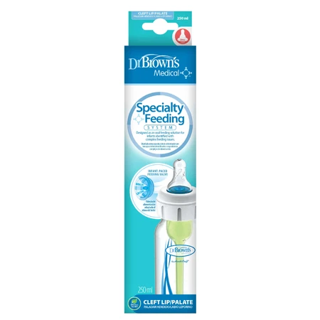 Пляшечка Dr. Brown's Specialty Feeding для дітей з проблемами годування, від народження, 250 мл: ціни та характеристики