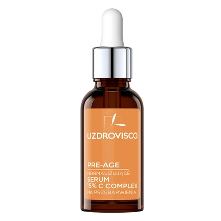 Uzdrovisco Pre-Age нормалізуюча сироватка 15% С комплекс від гіперпігментації, 30 мл: ціни та характеристики