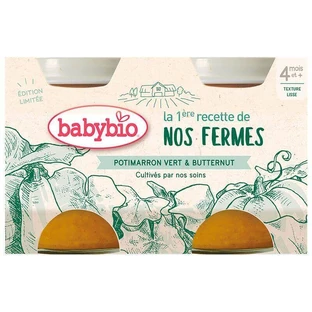 Babybio Пюре из зелени и кабачков 2 x 130 г