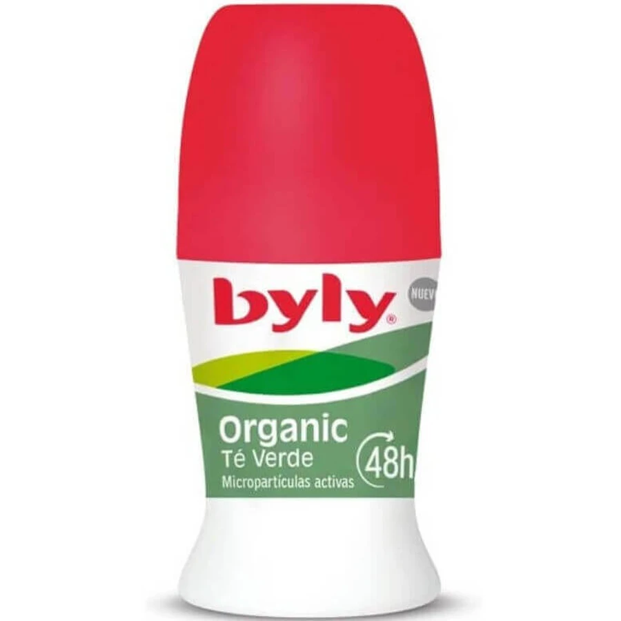 Дезодорант Byly Fresh Active Roll On Organic с мятой и зеленым чаем, 50 мл: цены и характеристики