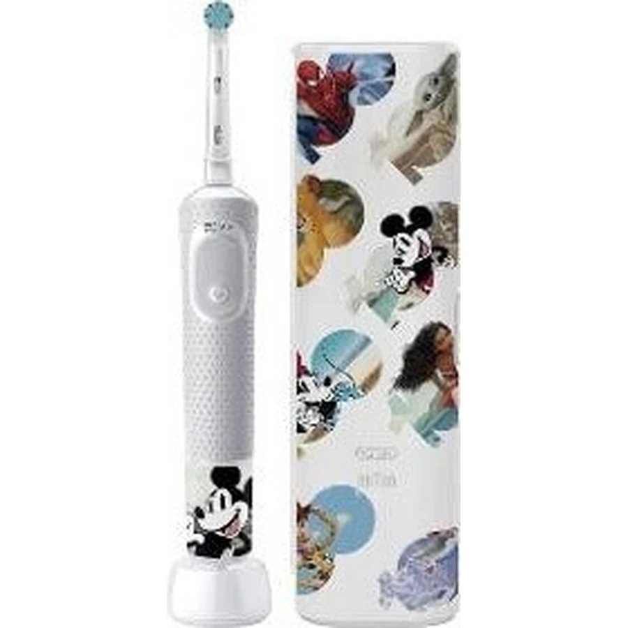 Набір Oral-B EK Pro Kids 3+ Disney + дорожній чохол 1×1, електрична зубна щітка: ціни та характеристики