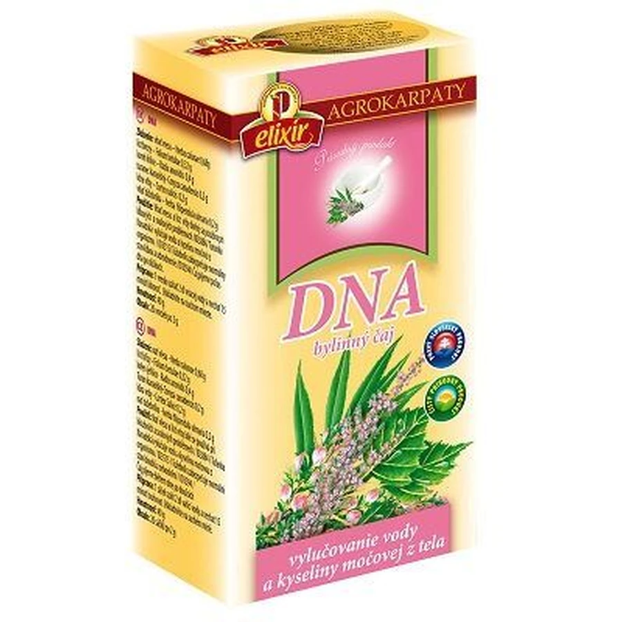 Трав'яний чай Agrocarps DNA чистий натуральний продукт, 20 х 2 г: ціни та характеристики