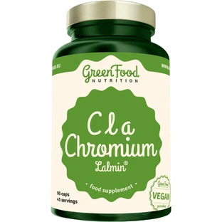 GreenFood Nutrition CLA Хром Лалмин® 90 капсул
