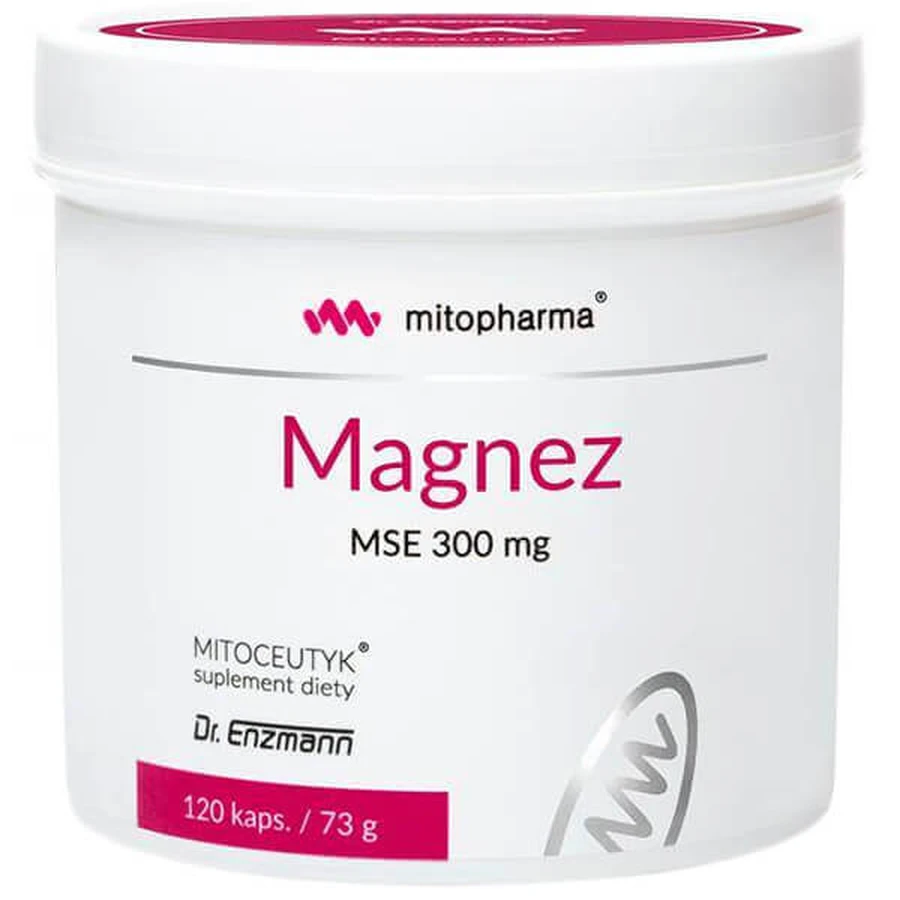Mito-Pharma Магний MSE 300 мг, 120 капсул: цены и характеристики