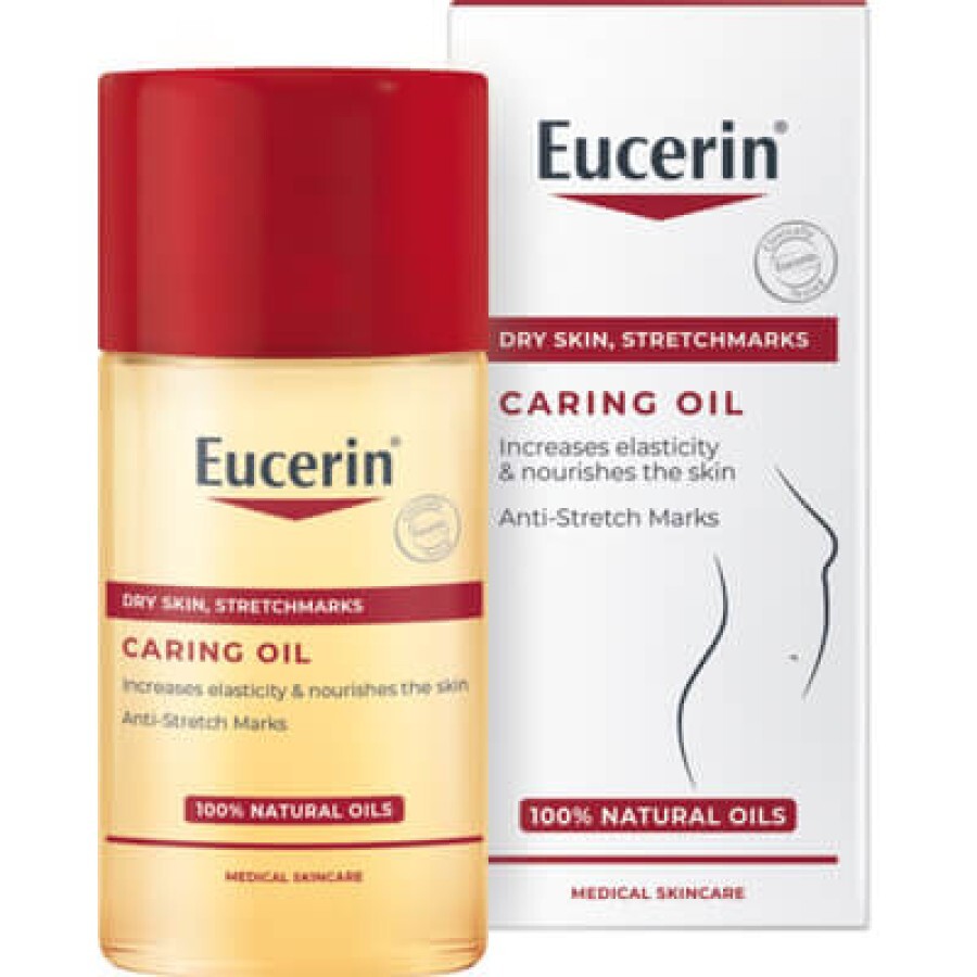 Натуральное масло Eucerin для повышения эластичности кожи и борьбы с растяжками 125 мл: цены и характеристики