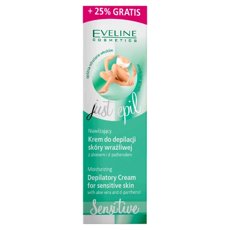 Eveline Cosmetics Just Epil, зволожуючий крем для депіляції, 125 мл: ціни та характеристики