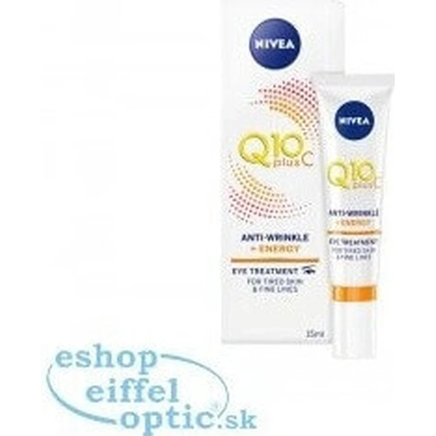 NIVEA Q10 Енергетичний крем для шкіри навколо очей проти зморшок 1×15 мл, крем: ціни та характеристики