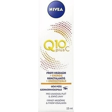 NIVEA Q10 Енергетичний крем для шкіри навколо очей проти зморшок 1×15 мл, крем: ціни та характеристики