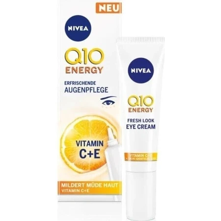 NIVEA Q10 Енергетичний крем для шкіри навколо очей проти зморшок 1×15 мл, крем: ціни та характеристики