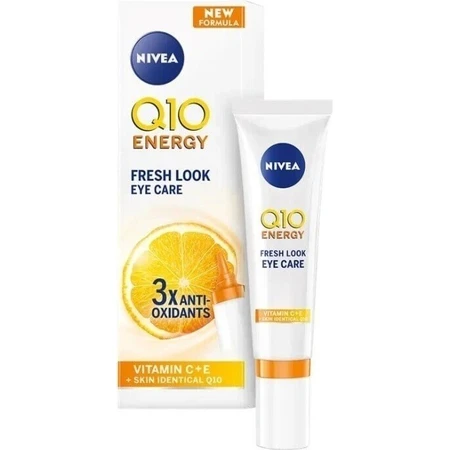 NIVEA Q10 Енергетичний крем для шкіри навколо очей проти зморшок 1×15 мл, крем: ціни та характеристики