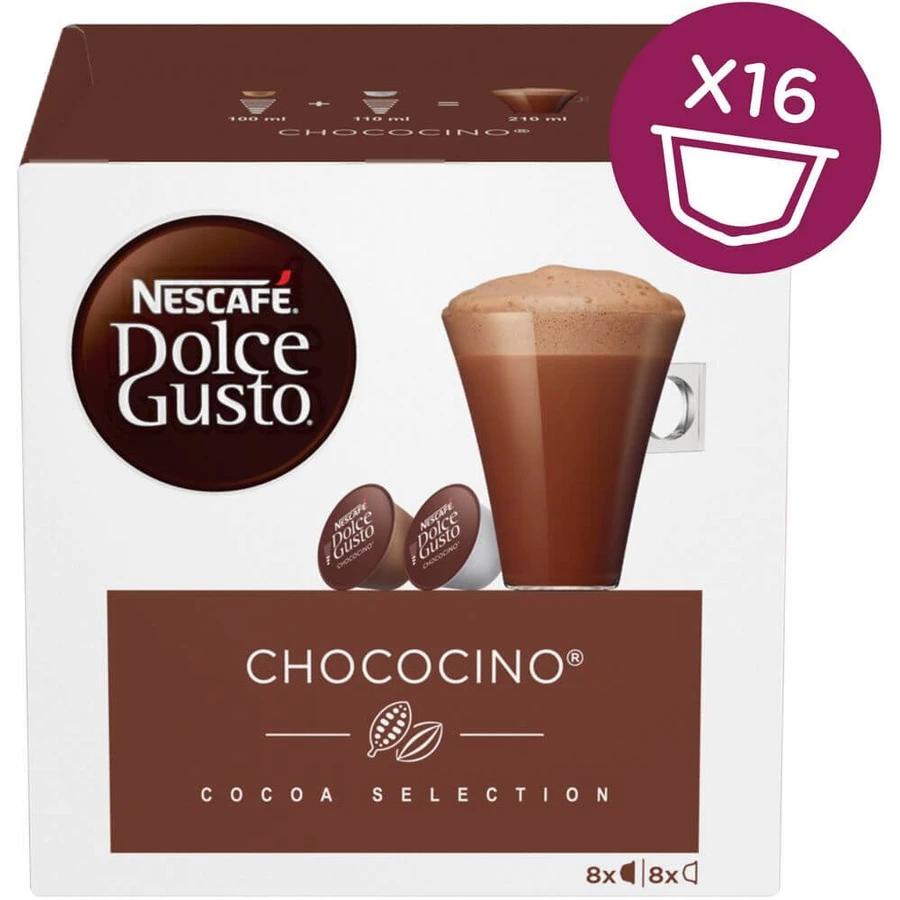 Nescafé Dolce Gusto Chococino 16 капсул: цены и характеристики
