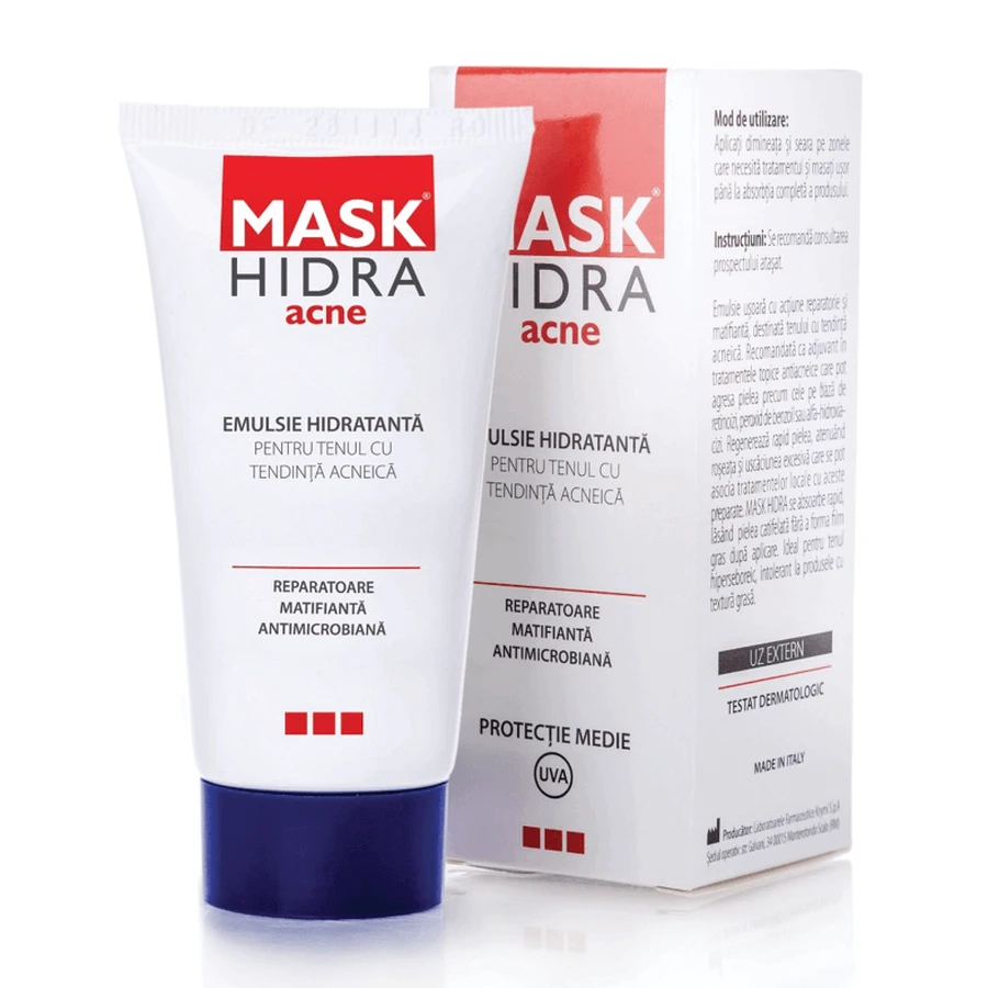 Увлажняющая эмульсионная маска Hidra Acne, 50 мл, Solartium Group: цены и характеристики