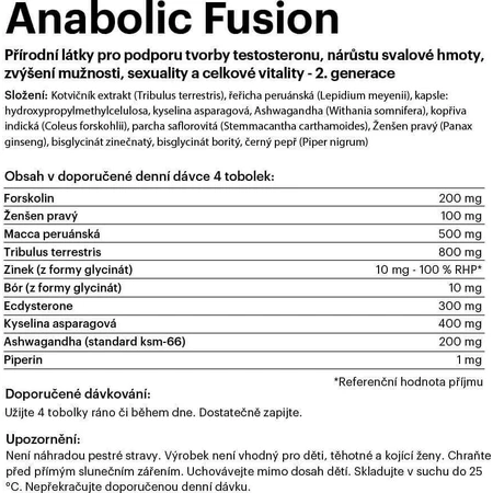 Flow Anabolic fusion 120 капсул: цены и характеристики