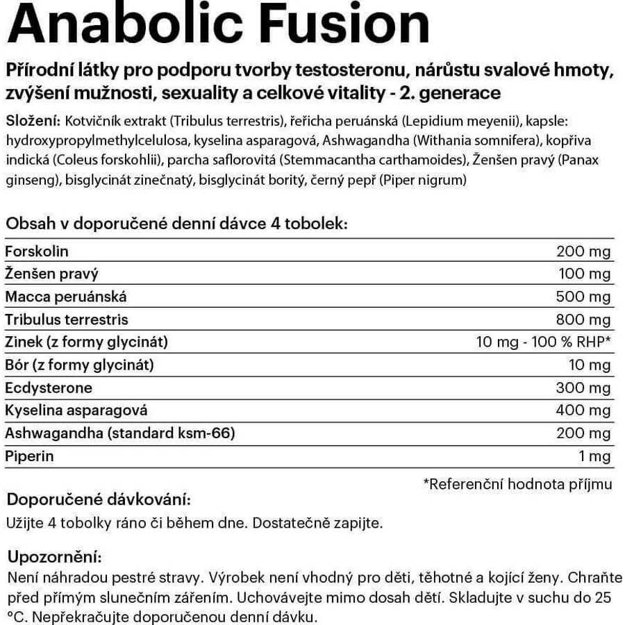 Flow Anabolic fusion 120 капсул: цены и характеристики