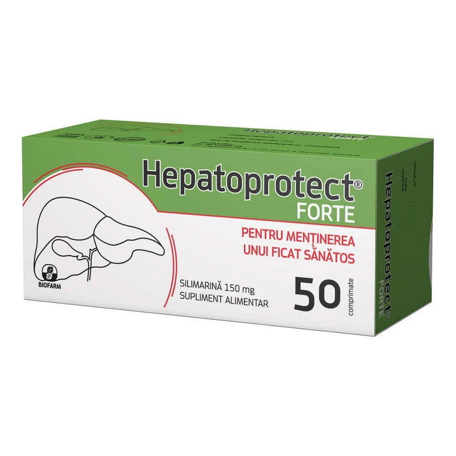 Hepatoprotect Forte, Гепатопротект Форте, 50 таблеток, Biofarm: цены и характеристики