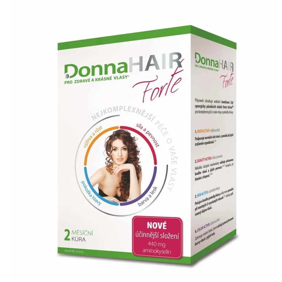 Donna Hair Forte 60cps 60 капсул: ціни та характеристики
