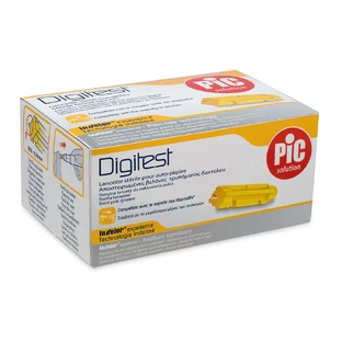 Pic Solution Digitest, ланцеты, лезвия для прокола, 200 шт.
