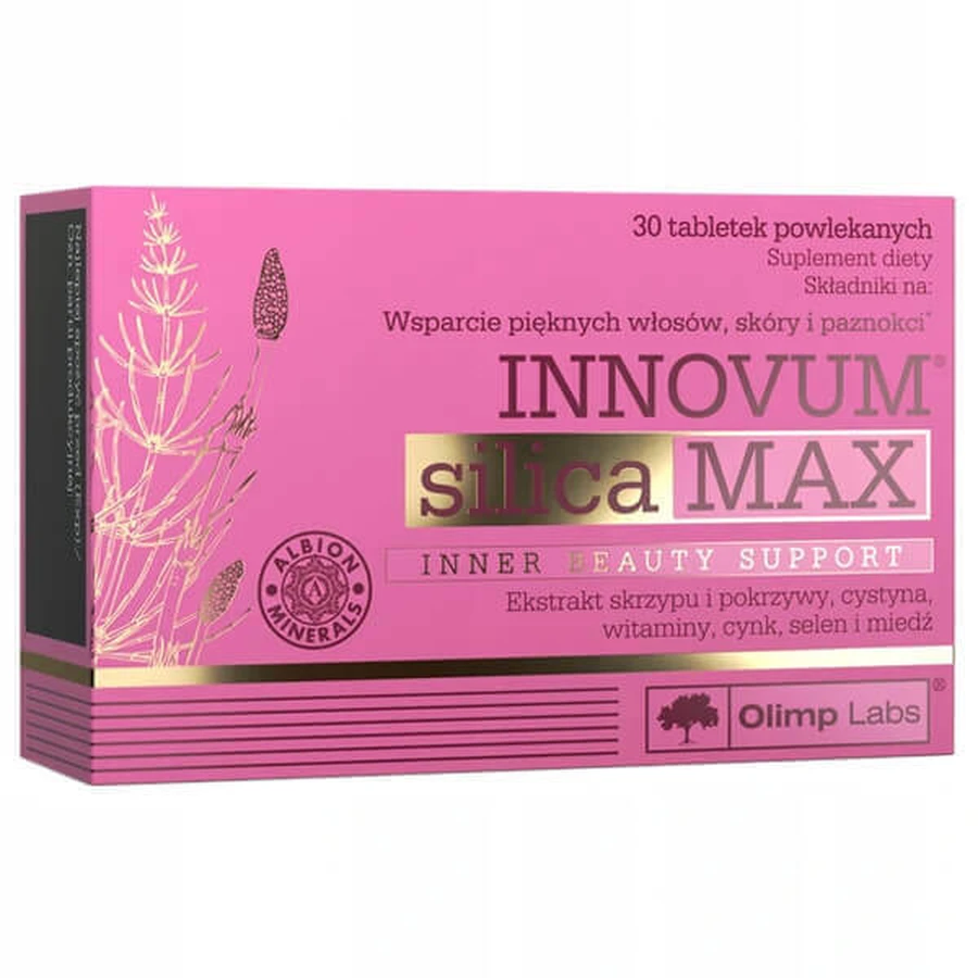 Olimp Innovum Silica Max, 30 таблеток, вкритих плівковою оболонкою: ціни та характеристики