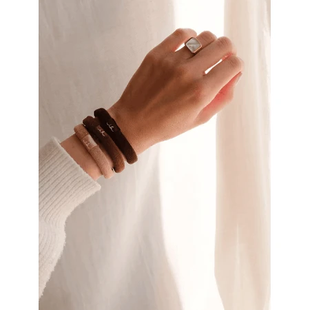 Invisibobble Hair Tie Earth Ecotie, резинки для волос 5 шт.: цены и характеристики