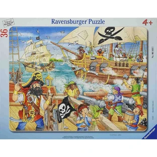 Морской бой в рамке, +4 года, 36 деталей, Ravensburger