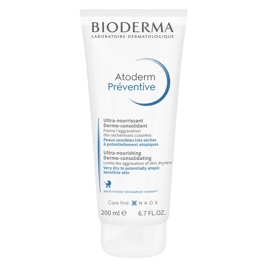 Крем для тела Bioderma Atoderm Preventive Nourishing Cream Dermo-Consolidating, дермоконсолидирующий, питательный, 200 мл: цены и характеристики