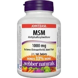 WEBBER NATURALS MSM 1000 mg BONUS 1×160 tbl, харчова добавка