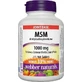 WEBBER NATURALS MSM 1000 mg BONUS 1×160 tbl, харчова добавка