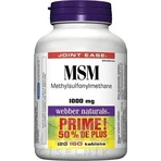 WEBBER NATURALS MSM 1000 mg BONUS 1×160 tbl, харчова добавка: ціни та характеристики