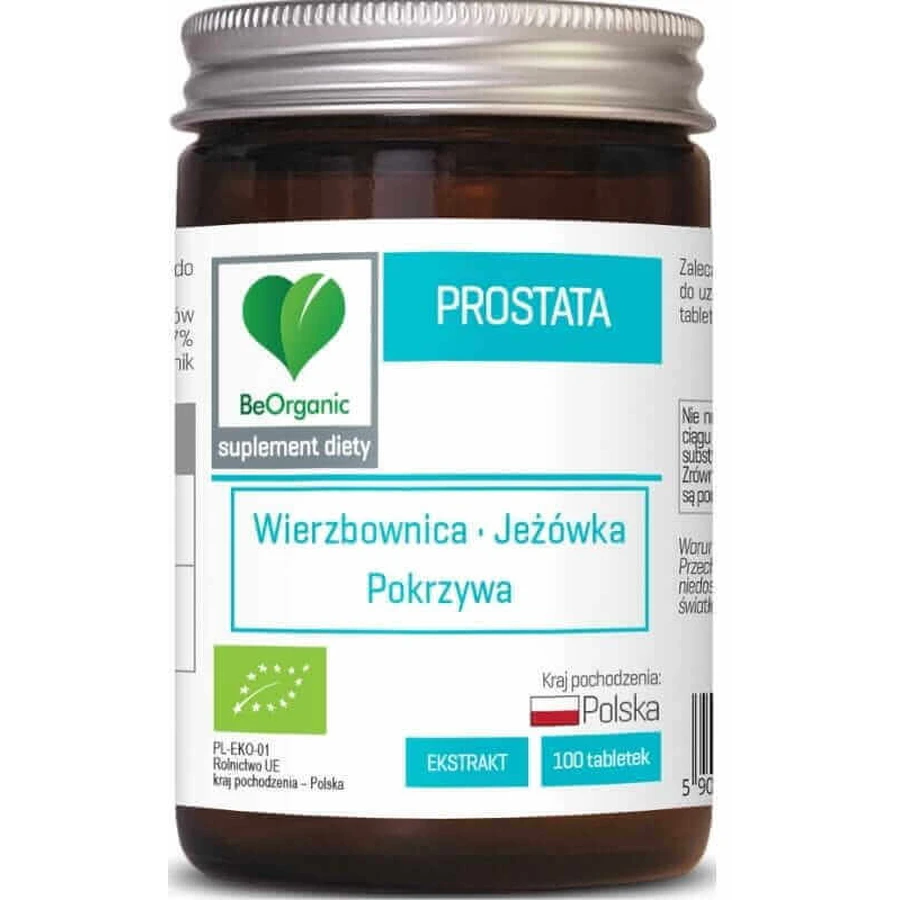 BeOrganic Prostate BIO 400 мг (100 таблеток): ціни та характеристики
