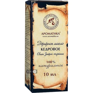 Эфирное масло Ароматика Кедровое 20 мл