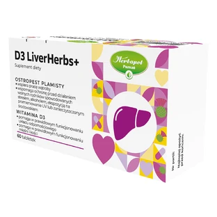 D3 LiverHerbs+, 60 таблеток