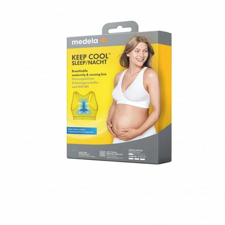 Бюстгальтер для беременных и кормящих Medela Keep Cool, черный M: цены и характеристики